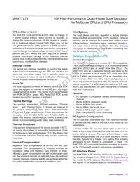 MAX77874BEWM+ Datasheet Page 22