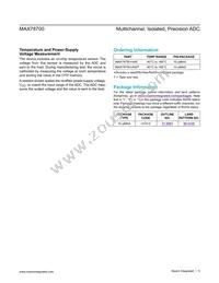 MAX78700+A00T Datasheet Page 5