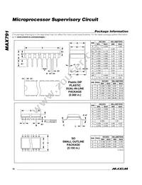 MAX791CUE+T Datasheet Page 18