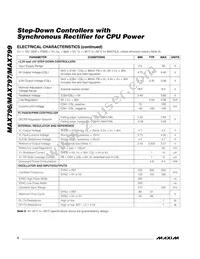 MAX797ESE/GG8 Datasheet Page 4