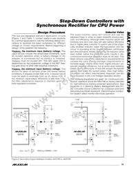 MAX797ESE/GG8 Datasheet Page 19