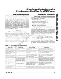 MAX797ESE/GG8 Datasheet Page 23