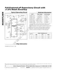 MAX807NEPE+ Datasheet Page 16