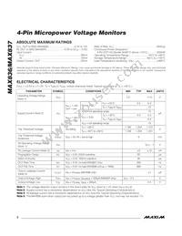 MAX836EUS/GG8 Datasheet Page 2