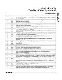 MAX847EEI+T Datasheet Page 7