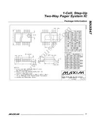 MAX847EEI+T Datasheet Page 17