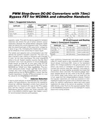 MAX8507ETE+T Datasheet Page 9