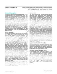 MAX8513EEI+T Datasheet Page 16