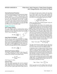 MAX8513EEI+T Datasheet Page 18