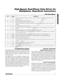 MAX8523EEE+T Datasheet Page 5