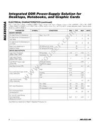 MAX8550AETI+T Datasheet Page 4
