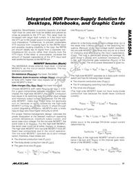 MAX8550AETI+T Datasheet Page 21