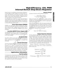 MAX8566ETJ+TGA5 Datasheet Page 15