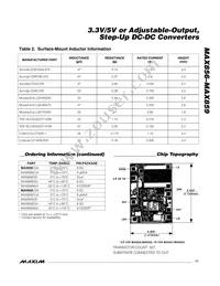 MAX856CUA+T Datasheet Page 11