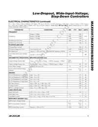 MAX8599ETE+T Datasheet Page 5