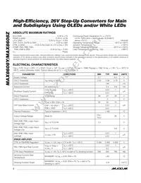 MAX8608YETD+T Datasheet Page 2