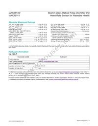 MAX86141ENP+ Datasheet Page 4