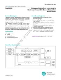 MAX86150EFF+ Cover