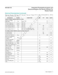 MAX86150EFF+ Datasheet Page 8