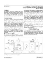 MAX86150EFF+ Datasheet Page 17