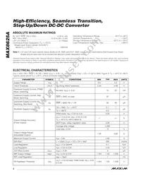 MAX8625AETD+T Datasheet Page 2