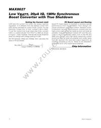 MAX8627ETD+TGC1 Datasheet Page 12