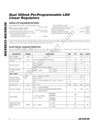 MAX8635ELA+ Datasheet Page 2