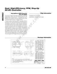 MAX863EEE+T Datasheet Page 16