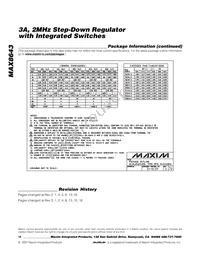 MAX8643ETG+T Datasheet Page 16
