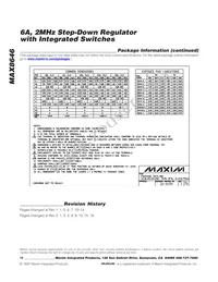 MAX8646ETG+TG24 Datasheet Page 16