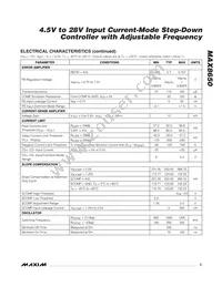 MAX8650EEG+T Datasheet Page 3