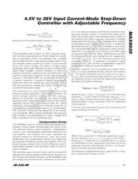 MAX8650EEG+T Datasheet Page 21