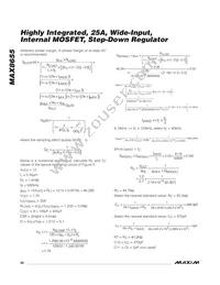 MAX8655ETN+TW Datasheet Page 20