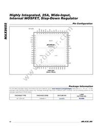 MAX8655ETN+TW Datasheet Page 22