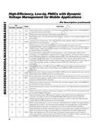 MAX8660BETL+T Datasheet Page 20