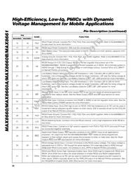 MAX8660ETL+C7J Datasheet Page 20