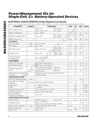 MAX8662ETM+T Datasheet Page 6