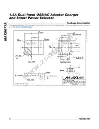 MAX8677AETG+T Datasheet Page 20