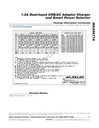 MAX8677AETG+T Datasheet Page 21