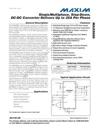 MAX8686ETL+T Datasheet Cover