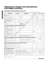 MAX8688BHETG+ Datasheet Page 4