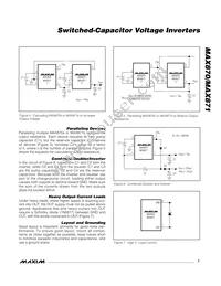 MAX871EUK+ Datasheet Page 7