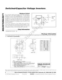 MAX871EUK+ Datasheet Page 8