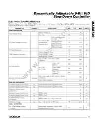 MAX8720ETX+ Datasheet Page 5