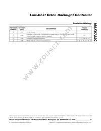 MAX8722CEEG+T Datasheet Page 21