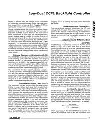 MAX8722EEG+T Datasheet Page 17