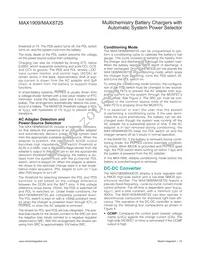 MAX8725ETI+T Datasheet Page 19