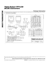 MAX8726EUE+T Datasheet Page 16