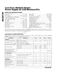 MAX8728ETJ+T Datasheet Page 2