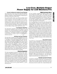 MAX8728ETJ+T Datasheet Page 17